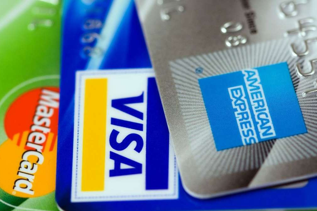 panoplie de CB Visa, Mastercard et Amex