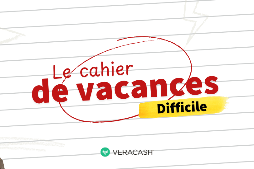 Illustration du cahier de vacances de Veracash version difficile